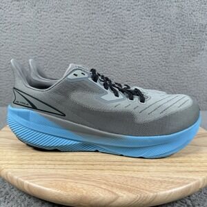 Altra Experience Flow Mens Size 10 Gray Blue Road  Running Shoes 4mm Drop
